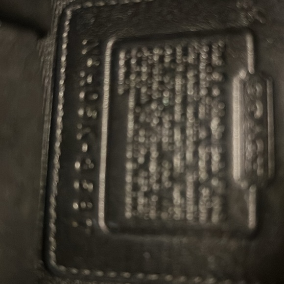 COACH Rabbit Fur Trimmed Quilted Boho Shoulder Bag - Picture 7 of 8